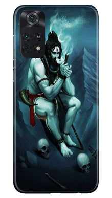 Lord Shiva Mahakal2 Mobile Back Case for Poco M4 Pro 4G (Design - 98)