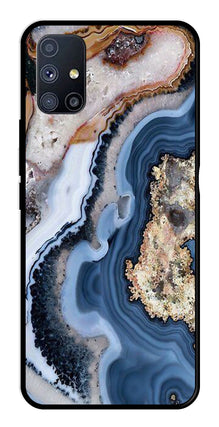 Marble Design Metal Mobile Case for Samsung Galaxy A51