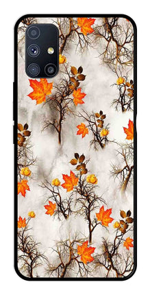 Autumn leaves Metal Mobile Case for Samsung Galaxy A51