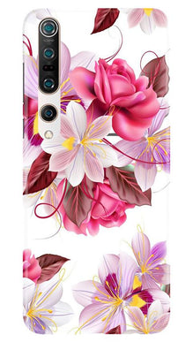 Beautiful flowers Mobile Back Case for Xiaomi Mi 10 (Design - 23)