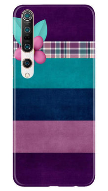 Purple Blue Mobile Back Case for Xiaomi Mi 10 (Design - 37)