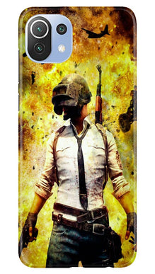 Pubg Mobile Back Case for Mi 11 5G  (Design - 180)