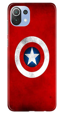 Captain America Mobile Back Case for Mi 11 Lite 5G  (Design - 249)