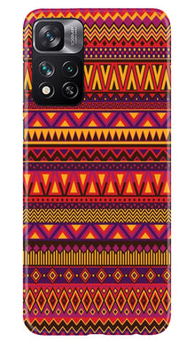 Zigzag line pattern2 Mobile Back Case for Xiaomi Mi 11i 5G (Design - 10)