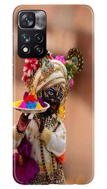 Lord Krishna2 Mobile Back Case for Xiaomi Mi 11i 5G (Design - 17)