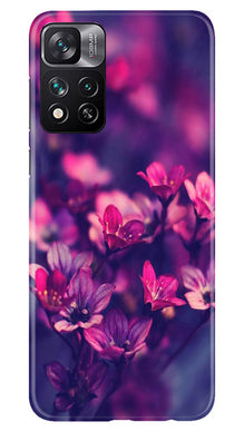 flowers Mobile Back Case for Xiaomi Mi 11i 5G (Design - 25)