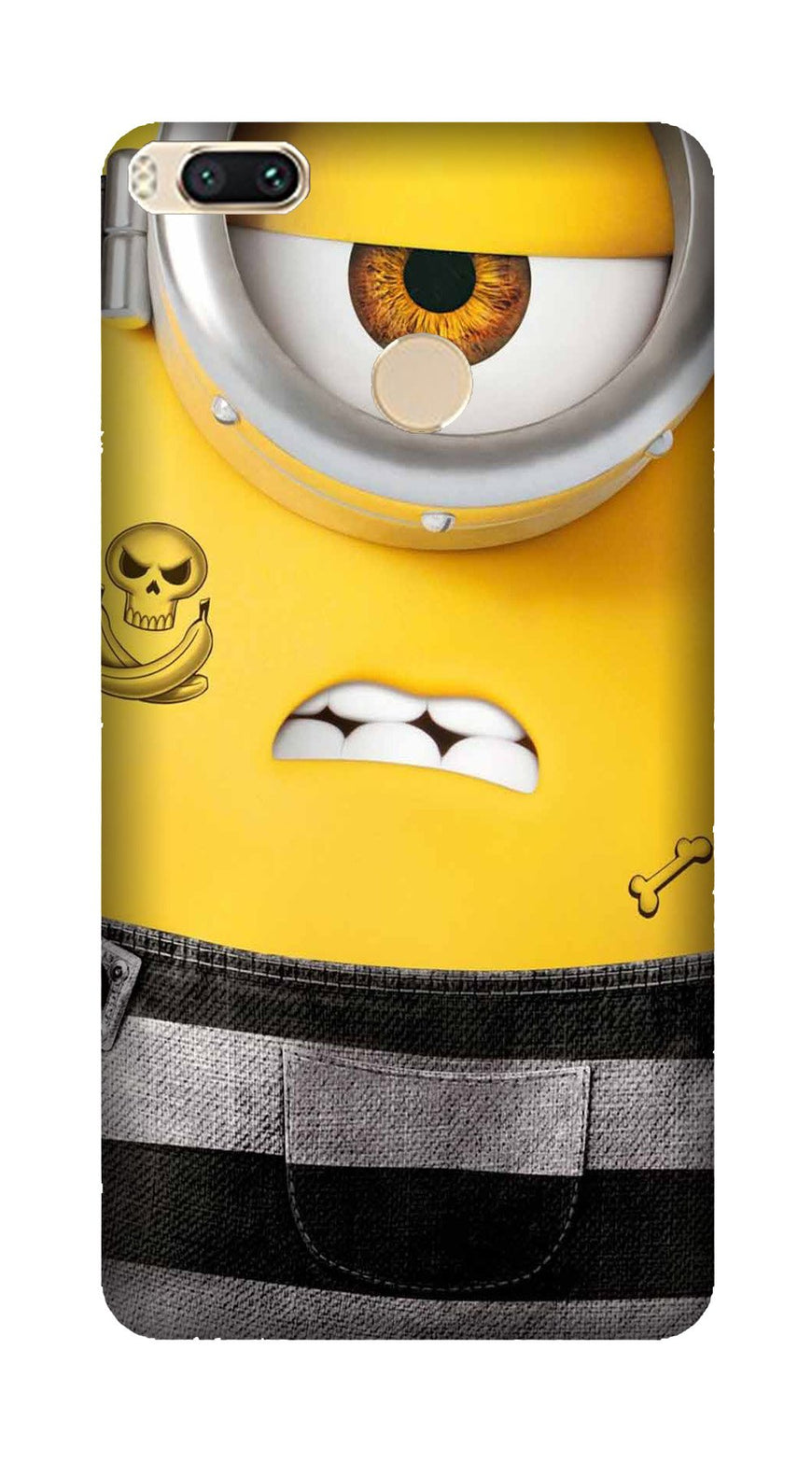 Minion Mobile Back Case for Mi A1  (Design - 324)