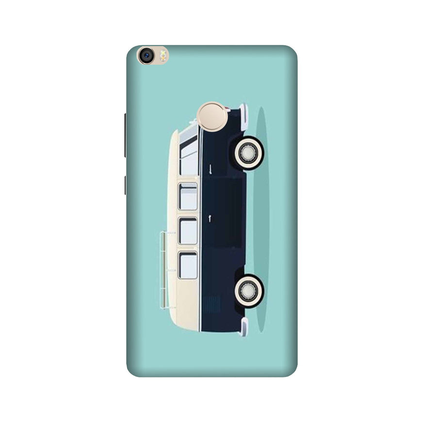 Travel Bus Mobile Back Case for Mi Max 2  (Design - 379)