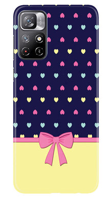 Gift Wrap5 Mobile Back Case for Redmi Note 11 (Design - 40)