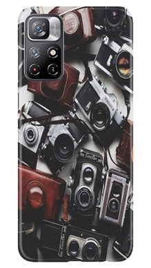 Cameras Mobile Back Case for Redmi Note 11 (Design - 57)