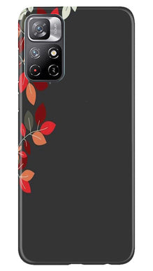 Grey Background Mobile Back Case for Redmi Note 11 (Design - 71)