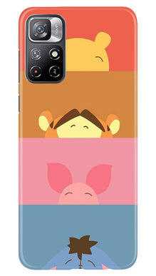 Cartoon Mobile Back Case for Redmi Note 11 (Design - 152)