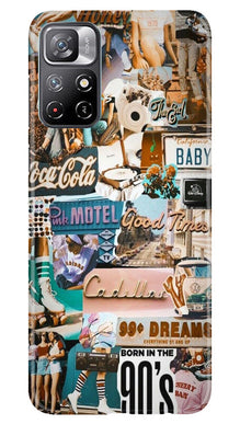Cute Kid Couple Mobile Back Case for Redmi Note 11 (Design - 252)