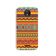 Zigzag line pattern Case for Moto C Plus