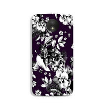 white flowers Case for Moto C