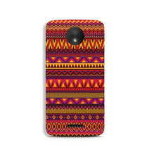 Zigzag line pattern2 Case for Moto C Plus