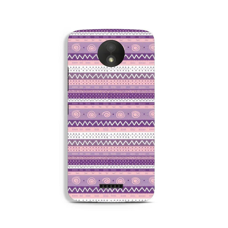 Zigzag line pattern3 Case for Moto C Plus