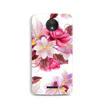 Beautiful flowers Case for Moto C Plus