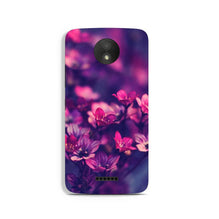 flowers Case for Moto C Plus