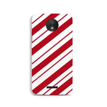 Red White Case for Moto C