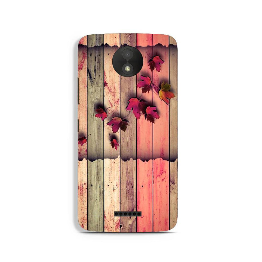 Wooden look2 Case for Moto C Plus