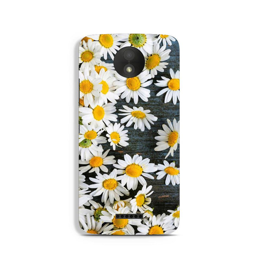 White flowers2 Case for Moto C Plus