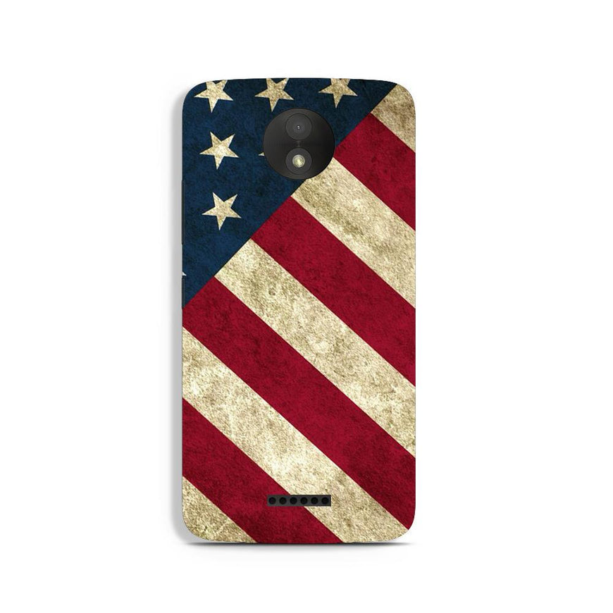 America Case for Moto C Plus