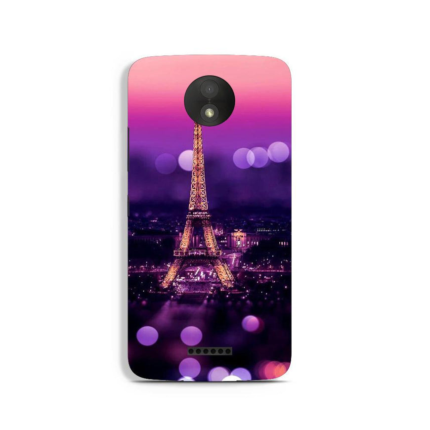 Eiffel Tower Case for Moto C