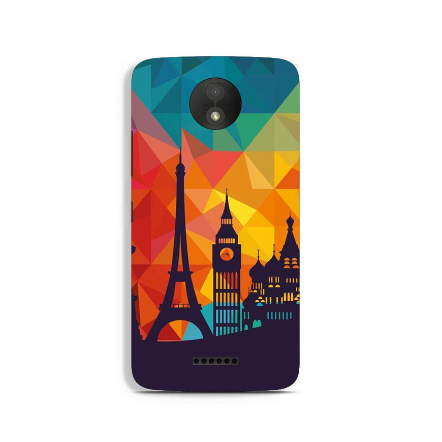 Eiffel Tower2 Case for Moto C Plus