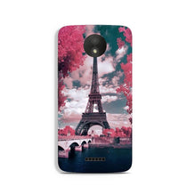 Eiffel Tower Case for Moto C Plus  (Design - 101)