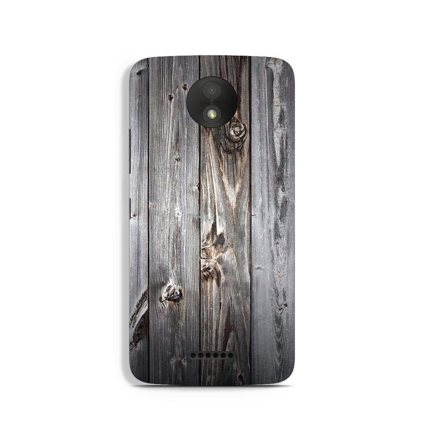 Wooden Look Case for Moto C Plus  (Design - 114)