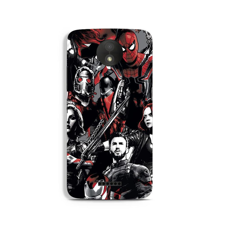 Avengers Case for Moto C Plus (Design - 190)