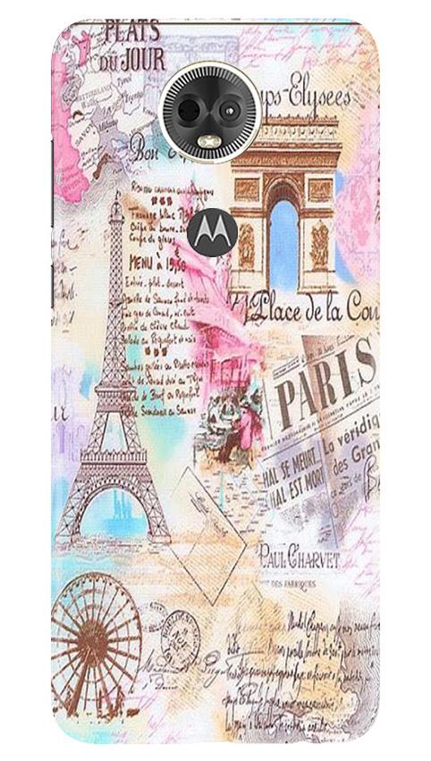 Paris Eiftel Tower Case for Moto E5 Plus