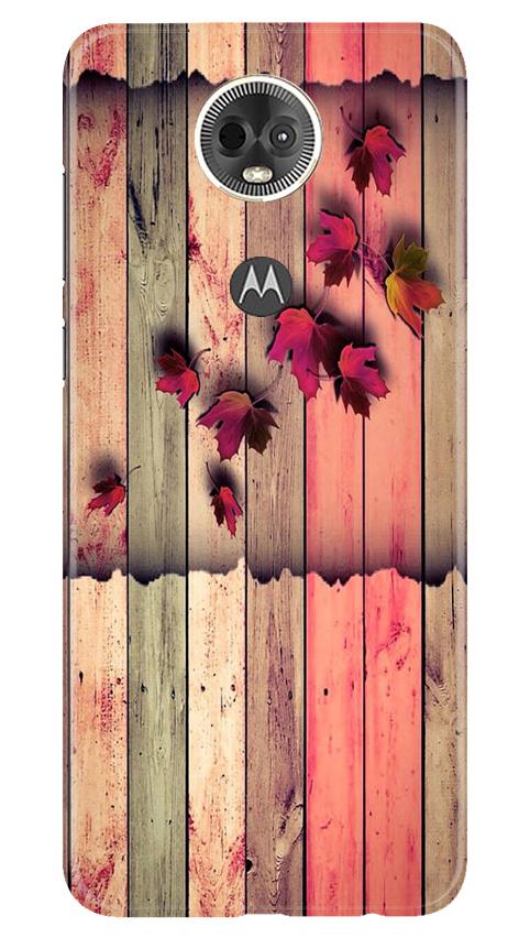 Wooden look2 Case for Moto E5 Plus