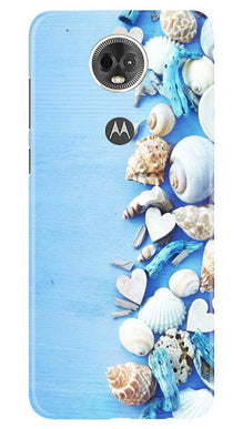 Sea Shells2 Mobile Back Case for Moto E5 Plus (Design - 64)