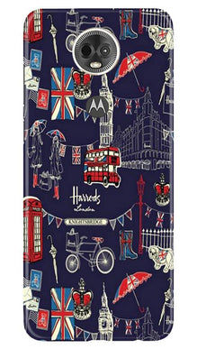 Love London Mobile Back Case for Moto E5 Plus (Design - 75)