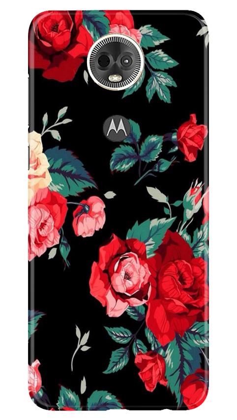 Red Rose2 Case for Moto E5 Plus