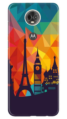 Eiffel Tower2 Mobile Back Case for Moto E5 Plus (Design - 91)