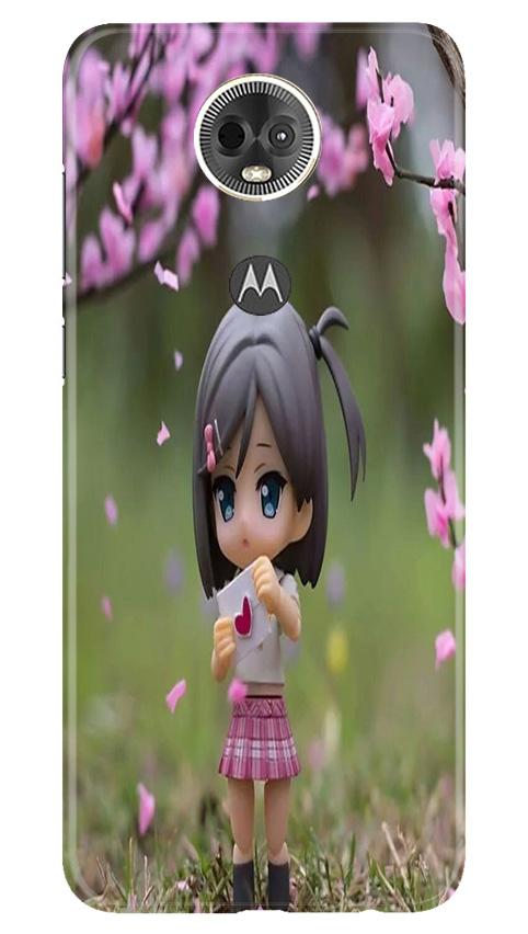 Cute Girl Case for Moto E5 Plus