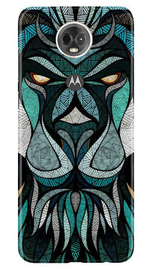 Lion Mobile Back Case for Moto E5 Plus (Design - 97)