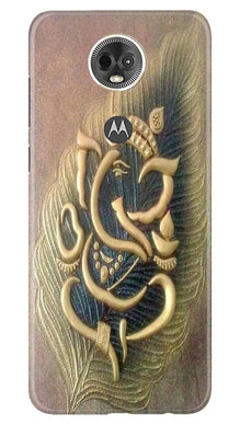 Lord Ganesha Mobile Back Case for Moto E5 Plus (Design - 100)