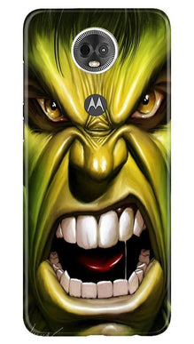 Hulk Superhero Mobile Back Case for Moto E5 Plus  (Design - 121)