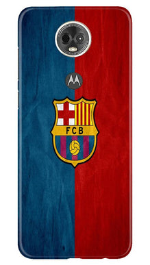 FCB Football Mobile Back Case for Moto E5 Plus  (Design - 123)