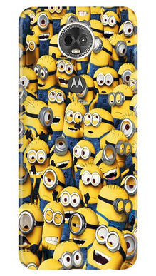 Minions Mobile Back Case for Moto E5 Plus  (Design - 126)