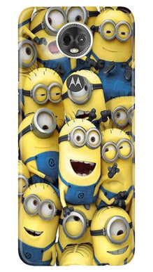 Minions Mobile Back Case for Moto E5 Plus  (Design - 127)