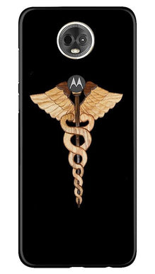 Doctor Logo Mobile Back Case for Moto E5 Plus  (Design - 134)