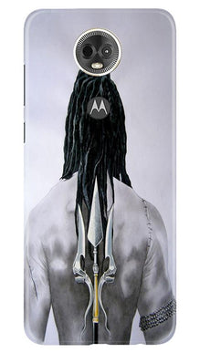 Lord Shiva Mobile Back Case for Moto E5 Plus  (Design - 135)