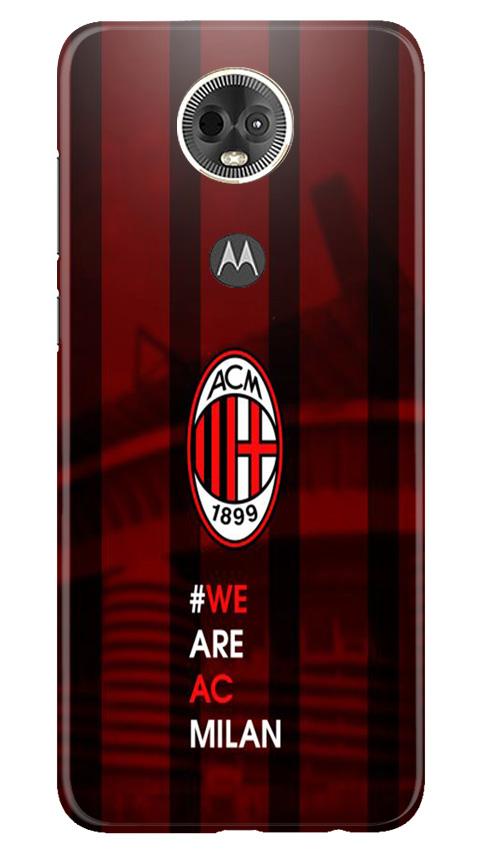 AC Milan Case for Moto E5 Plus(Design - 155)