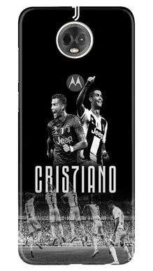 Cristiano Mobile Back Case for Moto E5 Plus  (Design - 165)