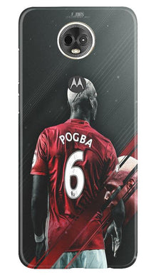 Pogba Mobile Back Case for Moto E5 Plus  (Design - 167)